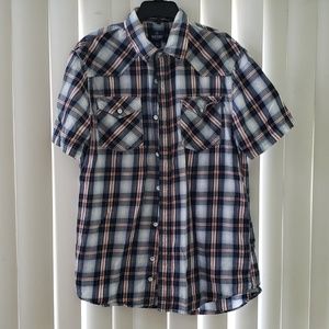 Old Navy Mens Slim button up